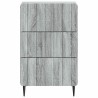 Cabinet de chevet Sonoma gris 43 x 41 x 68 cm Bois d'ingénierie 583188583188