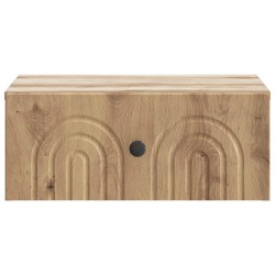 Cabinet de chevet mural Chêne artisanal 49 x 34,5 x 20 cm 583192583192