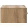 Cabinet de chevet mural Chêne artisanal 49 x 34,5 x 20 cm 583192583192