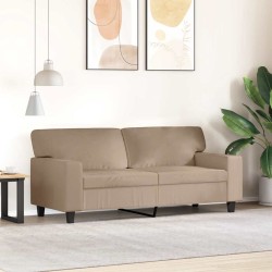 Canapé à 2 places Cappuccino 140 cm Similicuir 583203583203