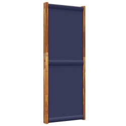 Cloison de séparation 3 panneaux bleu foncé 210x180 cm 583205583205