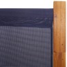 Cloison de séparation 3 panneaux bleu foncé 210x180 cm 583205583205