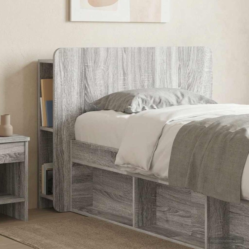 Cabinet de Tête de Lit Sonoma gris Bois d'ingénierie 583222583222
