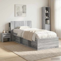Cabinet de Tête de Lit Sonoma gris Bois d'ingénierie 583222583222