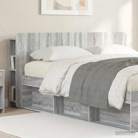Cabinet de Tête de Lit Sonoma gris Bois d'ingénierie 583223583223