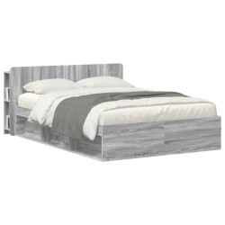 Cabinet de Tête de Lit Sonoma gris Bois d'ingénierie 583223583223