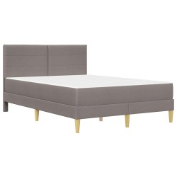 Cadre de lit Taupe 160 x 200 cm Polyester 583227583227