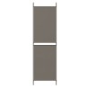 Cloison de séparation 6 panneaux Anthracite 300x200 cm Tissu 583229583229
