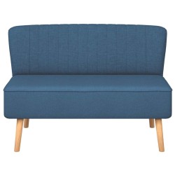 Canapé 117x55,5x77 cm Tissu Bleu  583231583231