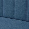 Canapé 117x55,5x77 cm Tissu Bleu  583231583231