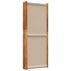 Cloison de séparation 6 panneaux taupe 420x180 cm 583233583233