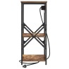Cabinet de chevet Chêne fumé 41 x 31 x 76 cm Bois d'ingénierie 583238583238
