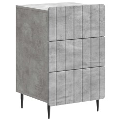 Cabinet de chevet Gris béton 43 x 41 x 68 cm Bois d'ingénierie 583240583240