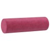 Canapé 2 places avec oreillers bordeaux 140 cm velours 583251583251