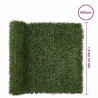 Clôture Artificielle Vert clair 1 x 6 m PVC et Acier 583253583253