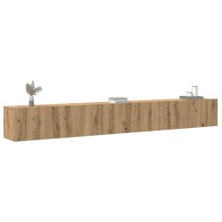 Ensemble de meuble TV mural 3 pcs chêne artisanal 583258583258