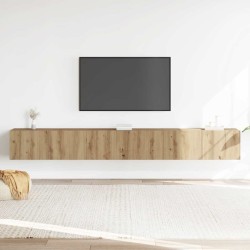 Ensemble de meuble TV mural 3 pcs chêne artisanal 583258583258