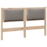 Tête de lit Autre Marron 160 cm Bois massif en pin 583263583263
