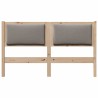 Tête de lit Autre Marron 160 cm Bois massif en pin 583263583263