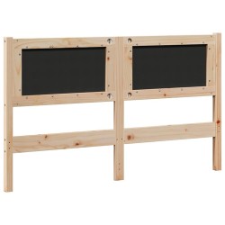 Tête de lit Autre Marron 160 cm Bois massif en pin 583263583263