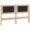 Tête de lit Autre Marron 160 cm Bois massif en pin 583263583263