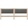Tête de lit Autre Marron 180 cm Bois massif en pin 583274583274