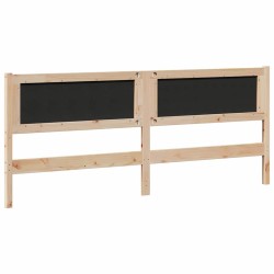 Tête de lit Autre Marron 180 cm Bois massif en pin 583274583274
