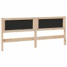 Tête de lit Autre Marron 180 cm Bois massif en pin 583274583274