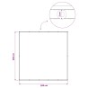 Écran de confidentialité pour balcon 200 x 200 cm 583278583278