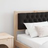 Tête de lit Autre Marron et noir 180 cm Bois massif en pin 583283583283