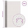 Écran en maille 120 x 1000 cm 6 Mesh Acier Inoxydable 201 583284583284