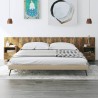Tête de lit avec armoires Chêne fumé Bois d'ingénierie 583290583290