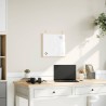 Tableau blanc magnétique avec cadre bois de pin massif 40x40 cm 583294583294