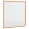 Tableau blanc magnétique avec cadre bois de pin massif 40x40 cm 583294583294