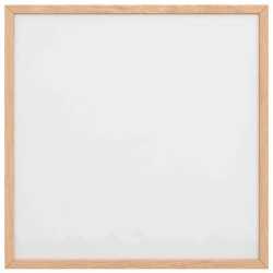 Tableau blanc magnétique avec cadre bois de pin massif 40x40 cm 583294583294