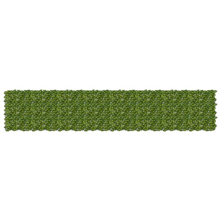 Écran de balcon avec feuilles Vert et jaune 400 x 75 cm 583296583296