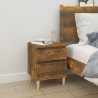 Tables de chevet 2 pcs Chêne fumé 40x35x50 cm 583304583304