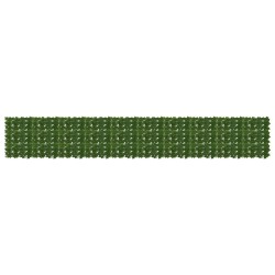 Écran de balcon avec feuilles Vert 500 x 75 cm 583306583306