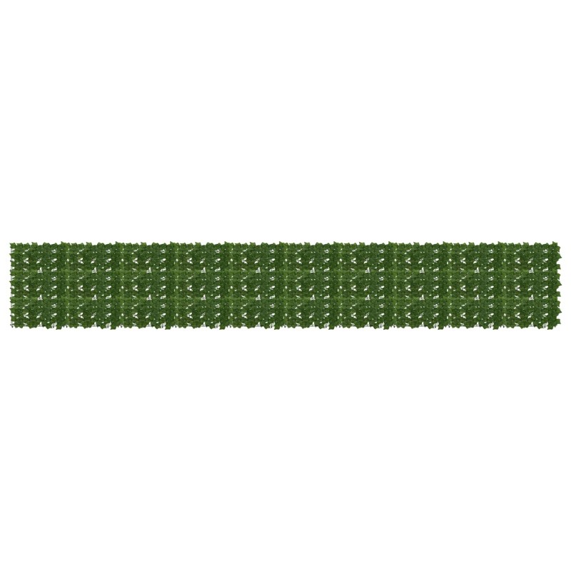 Écran de balcon avec feuilles Vert 500 x 75 cm 583306583306