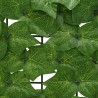 Écran de balcon avec feuilles Vert 500 x 75 cm 583306583306