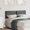 Tête de lit capitonnée Blanc et gris clair 140 cm Pin massif 583307583307