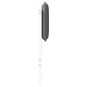 Tête de lit capitonnée Blanc et gris clair 120 cm Pin massif 583310583310