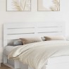 Tête de lit Blanc Bois d'ingénierie 583313583313