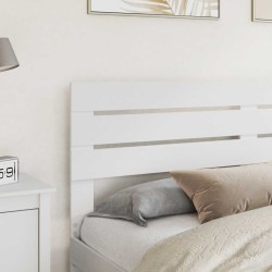 Tête de lit Blanc Bois d'ingénierie 583313583313