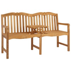 Banc en Bois Sculpté en Rose 155 x 60 x 94 cm Naturel 583317583317