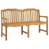 Banc en Bois Sculpté en Rose 155 x 60 x 94 cm Naturel 583317583317