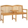 Banc en Bois Sculpté en Rose 150,5 x 60 x 95 cm Naturel 583320583320