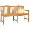 Banc en Bois Sculpté en Rose 150,5 x 60 x 95 cm Naturel 583320583320