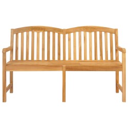 Banc en Bois Sculpté en Rose 150,5 x 60 x 95 cm Naturel 583320583320