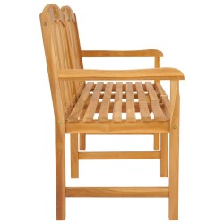 Banc en Bois Sculpté en Rose 150,5 x 60 x 95 cm Naturel 583320583320
